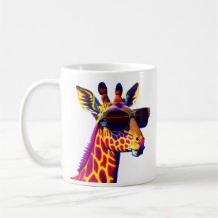 Giraffe optician coffee mug
