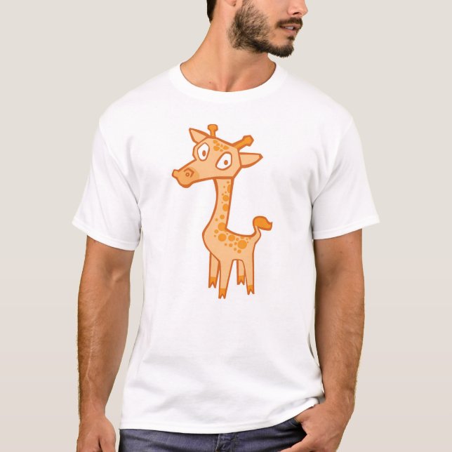 Giraffe - Orange T-Shirt (Front)