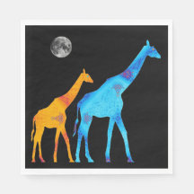 Giraffe Paper Napkin