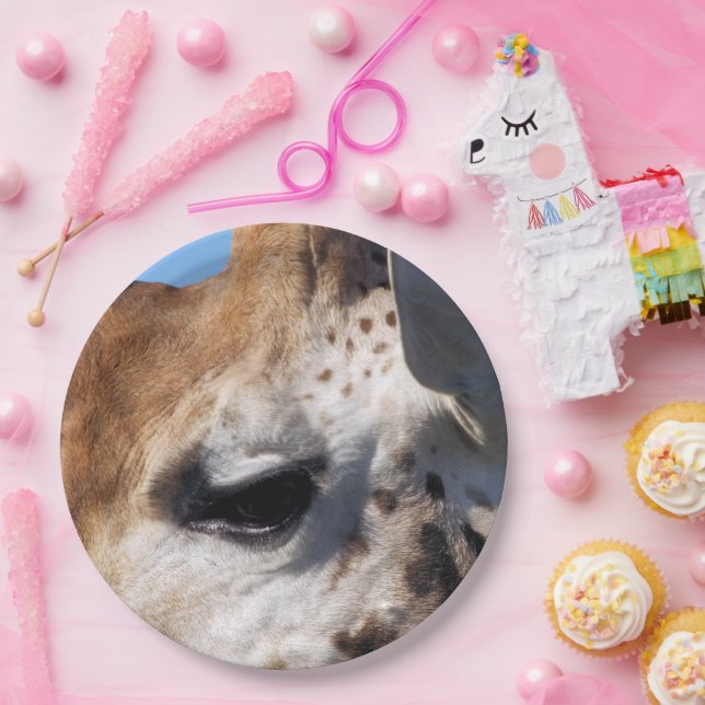 GIRAFFE  PAPER PLATE (Party)