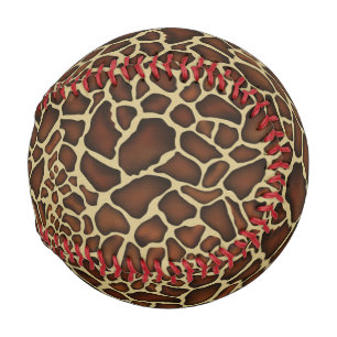 Giraffe Pattern Baseball