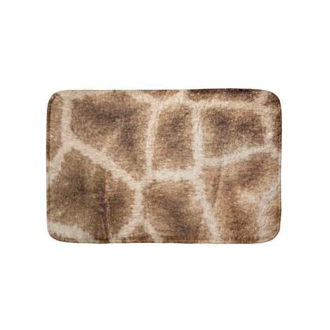 Giraffe pattern bath mat (Front)
