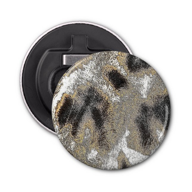 GIRAFFE PATTERN BOTTLE OPENER (Front)