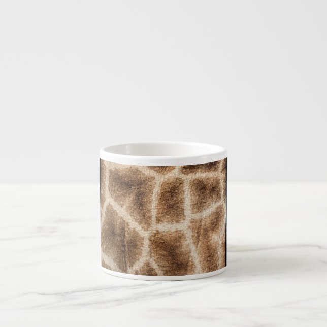 Giraffe pattern espresso cup (Front)