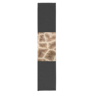 Giraffe pattern short table runner