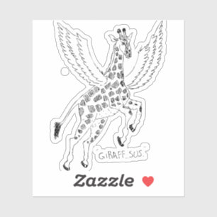 Giraffe + pegasus = Giraffsus