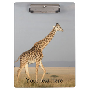 Giraffe Photo Clipboard