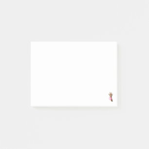 Giraffe Pink Bubble Gum Cute Funny Animal Lover Post-it Notes
