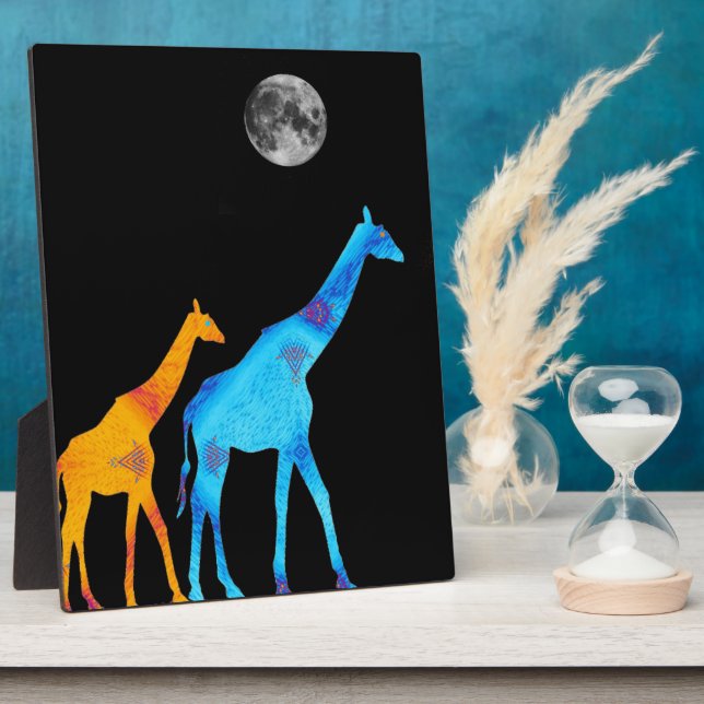 Giraffe Plaque (Side)