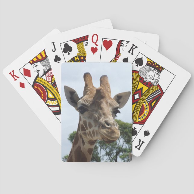 Giraffe Playing Cards (Back)