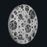 Giraffe Polka Dot Black and Light Grey Print Dartboard<br><div class="desc">Sassy Black and Light Grey Giraffe Spotted Pattern created by Imagine That! Design with our unique touch of texture and pizzaz on electronics, accessories, and fashionable gifts are perfect for the animal print lover in you. Makes a cool gift for artsy girls and women who love jungle animal print patterns...</div>