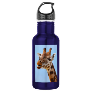 Giraffe Portrait 532 Ml Water Bottle