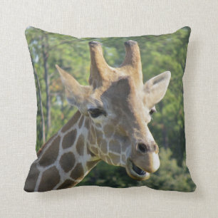 Giraffe Portrait Cushion