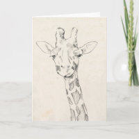 Giraffe Portrait | Sketch