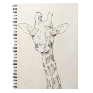 Giraffe Portrait   Sketch Notebook
