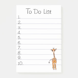 Giraffe Post-it Notes