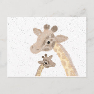 Giraffe Postcard