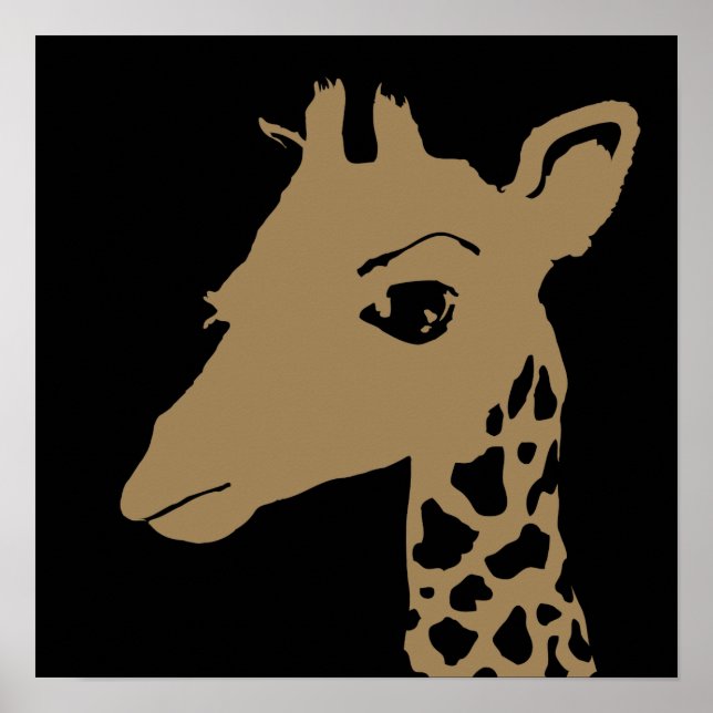 giraffe poster (Front)