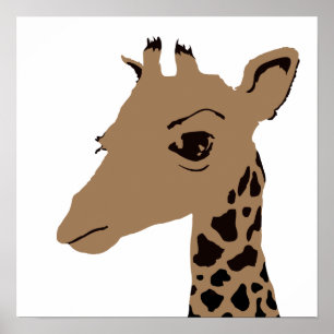giraffe poster