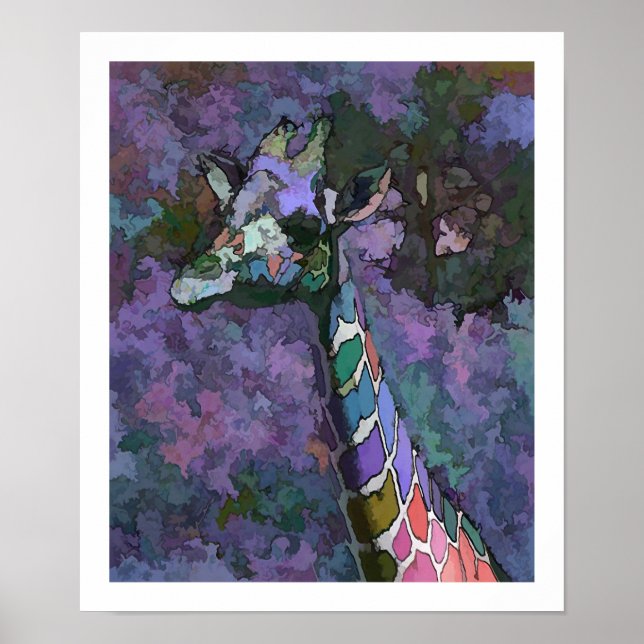 Giraffe Poster (Front)