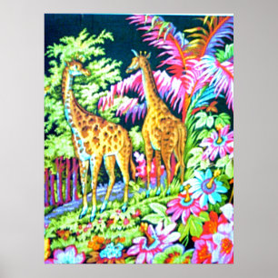 Giraffe Poster