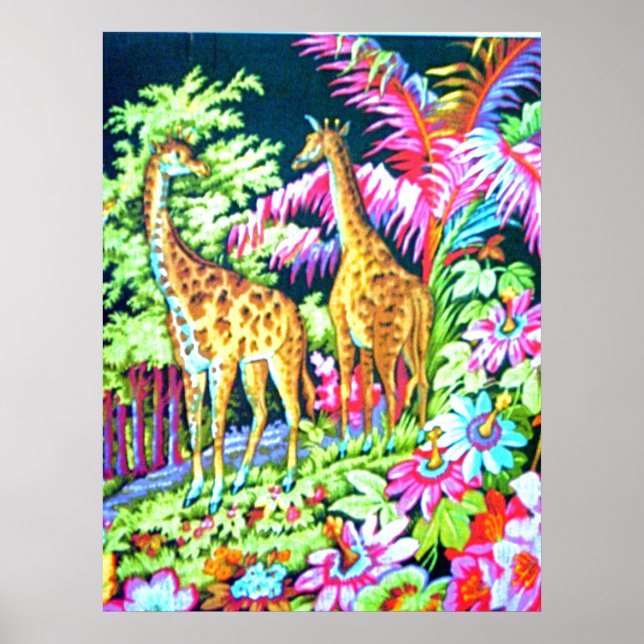 Giraffe Poster (Front)
