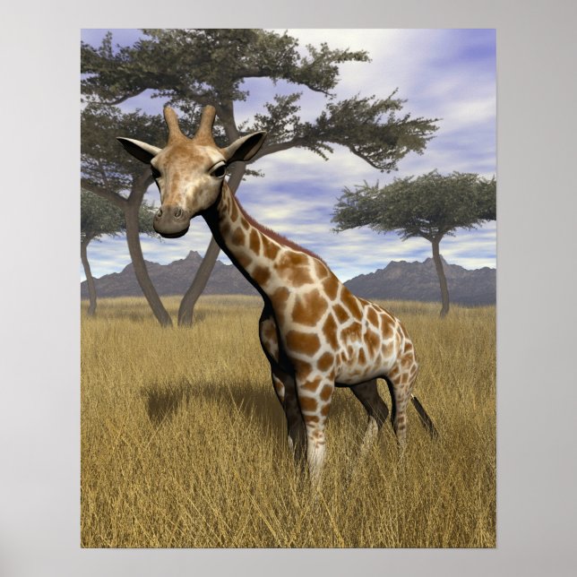 Giraffe Poster (Front)