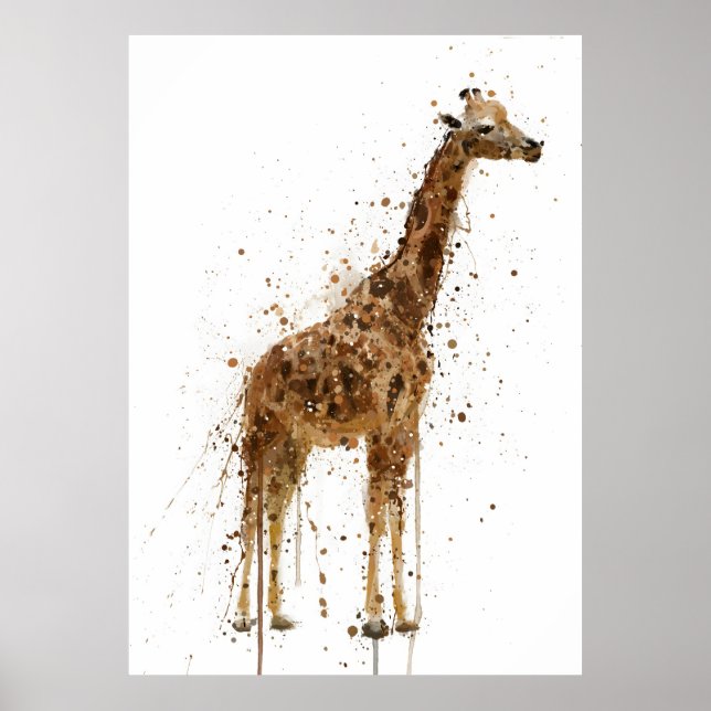 Giraffe Poster (Front)