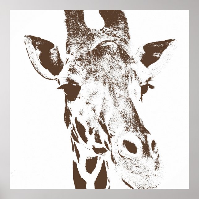 Giraffe Poster (Front)