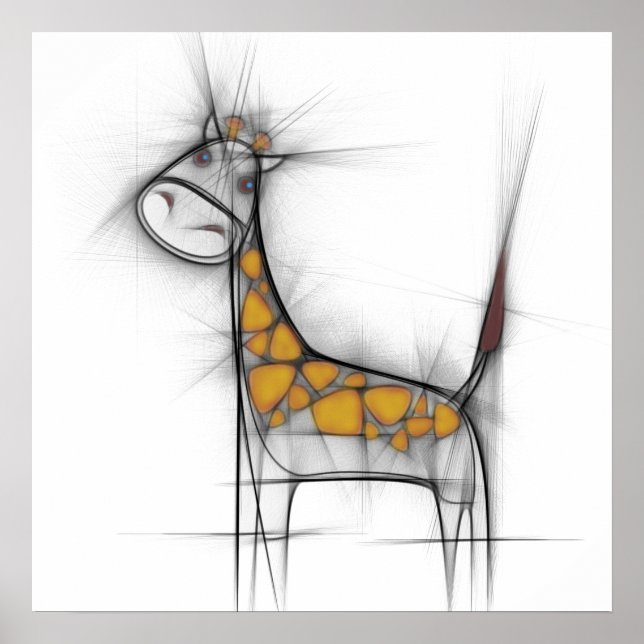 Giraffe poster (Front)