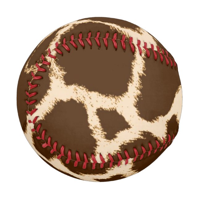 Giraffe Print Baseball (Back Right)