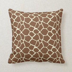 Giraffe Print Cushion