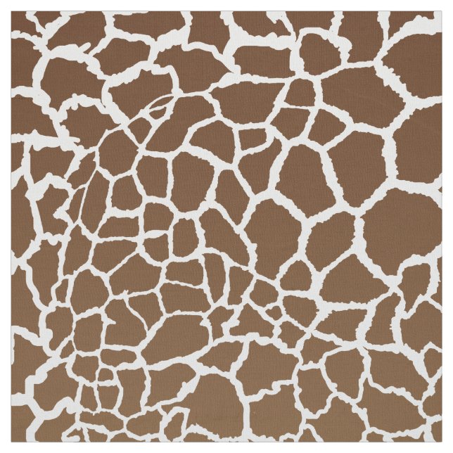 Giraffe print fabric (Swatch)