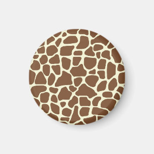 Giraffe print magnet