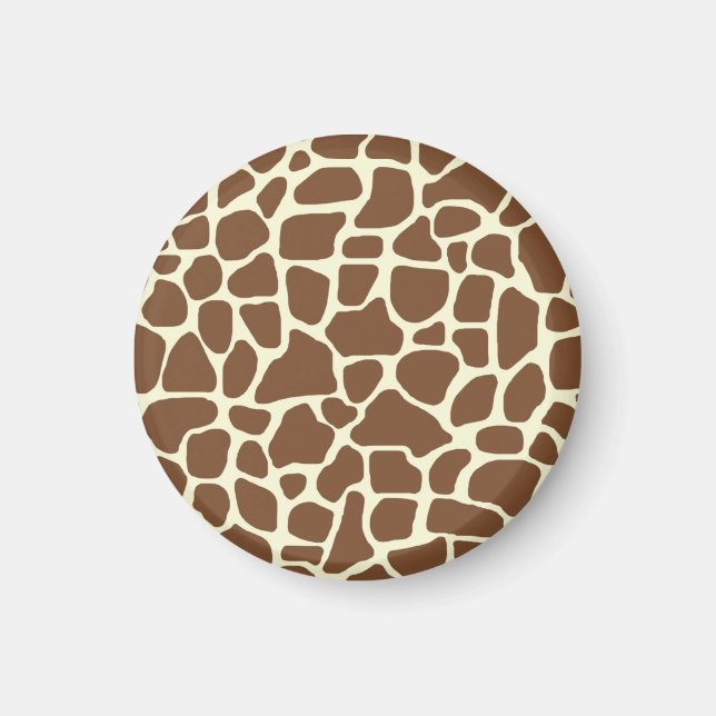 Giraffe print magnet (Front)