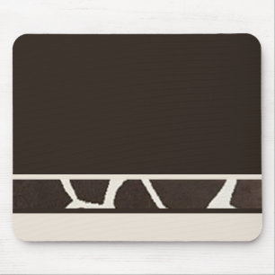 Giraffe Print Mouse Pad