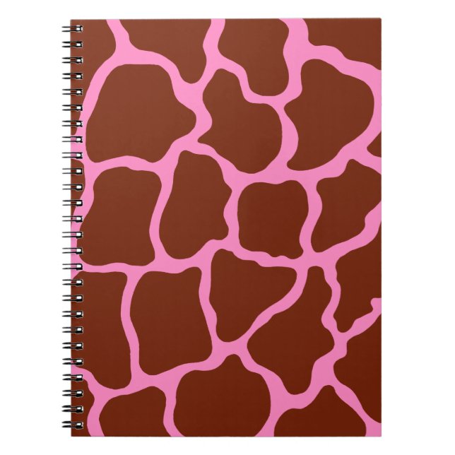 Giraffe Print Notebook (Front)