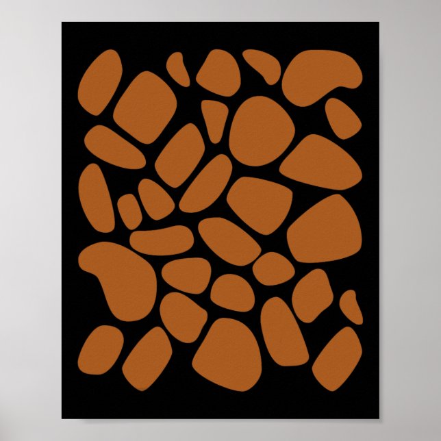 Giraffe Print Pattern Trick Or Treat Jungle Animal (Front)