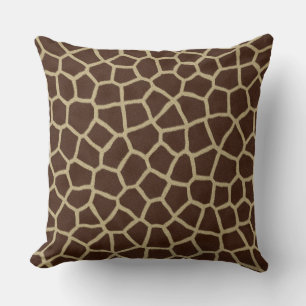 giraffe print pillow