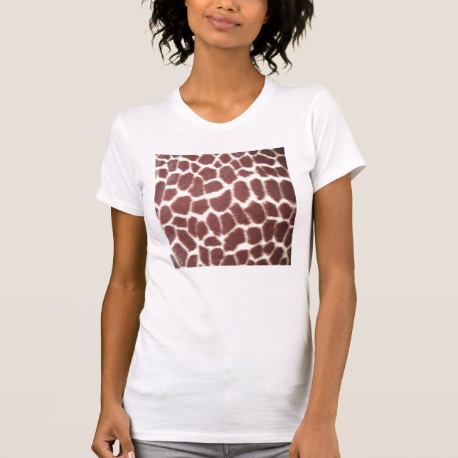 Giraffe Print Tee (Front)