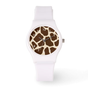 Giraffe Print Watch