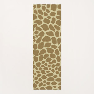 Giraffe Print Yoga Mat