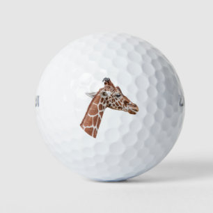 Giraffe profile golf balls