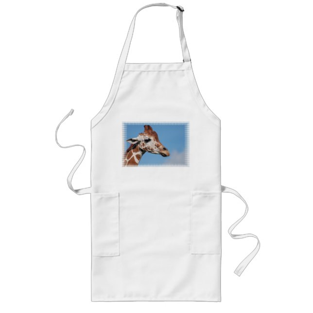 Giraffe Profile Long Apron (Front)