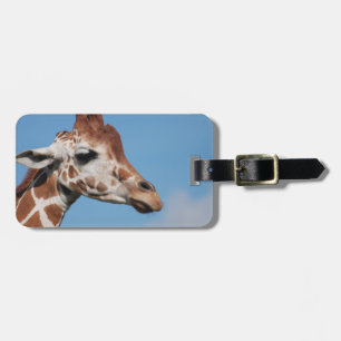 Giraffe Profile Luggage Tag