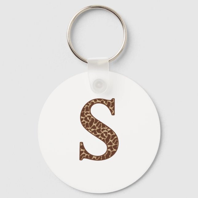Giraffe S Key Ring (Front)