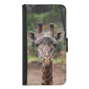 Giraffe Samsung Galaxy S5 wallet case