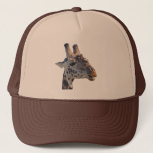 Giraffe Says Hi. Trucker Hat