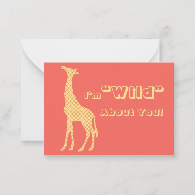 Giraffe School Kids Valentines Day Cards in Bulk (Front)
