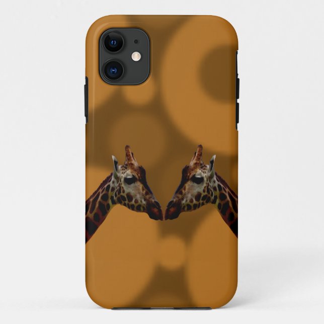 Giraffe Self Reflection,  Case-Mate iPhone Case (Back)